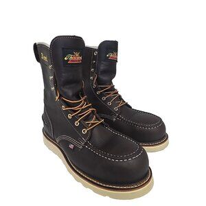 Thorogood Men's 8" Steel Toe WP Wedge Sole Work Boot USA 804-3800 Brown 10.5 2E